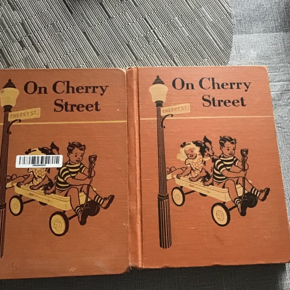 2 Vintage Ginn Basic Level 1 Texts (1953) On Cherry Street--Homeschool Reading